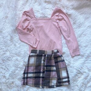 Pink Long Sleeve Kids Top